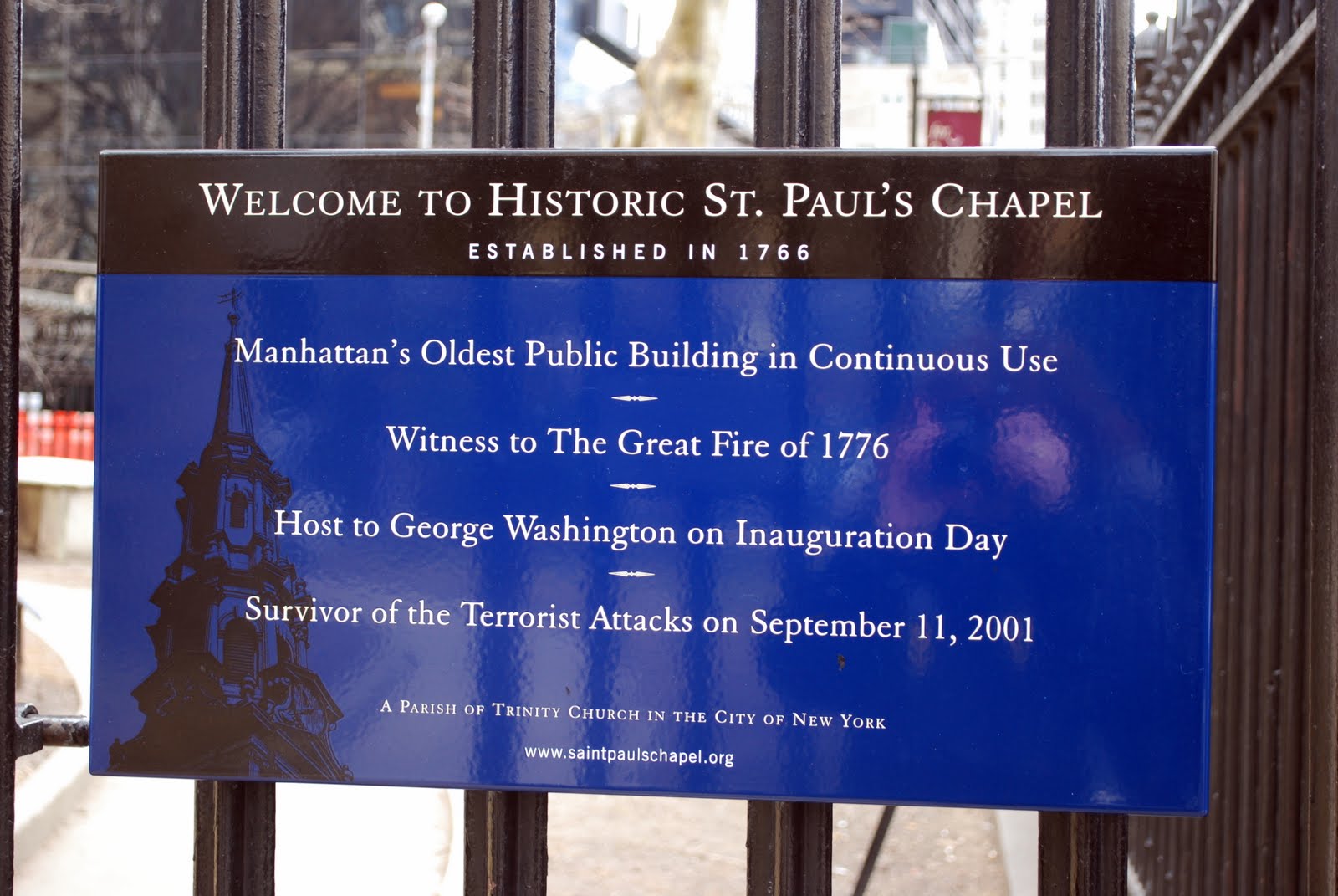 St. Paul's Welcome Sign St. Paul's Welcome Sign